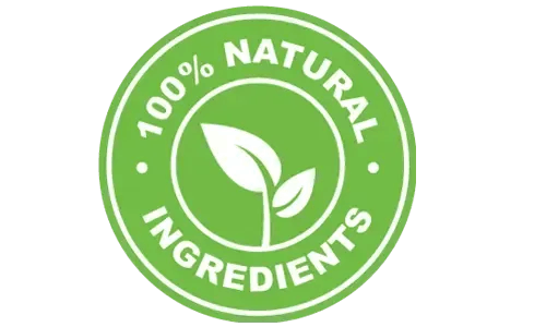 ViriFlow 100% natural ingredients seal